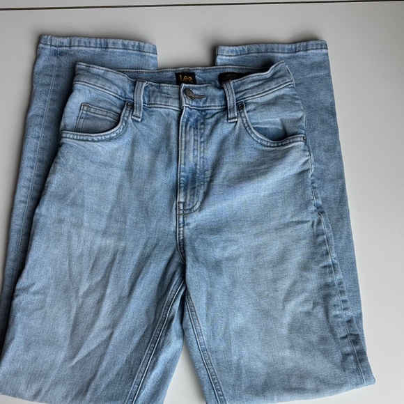 Lee Women's Light Blue Straight Jeans - Picture 2 of 11